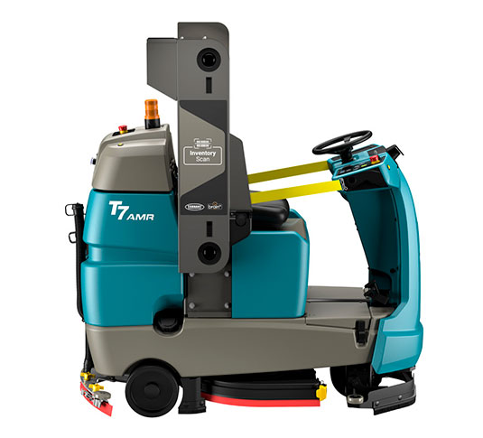 T7AMR Robotic Floor Scrubber with Inventory Scan